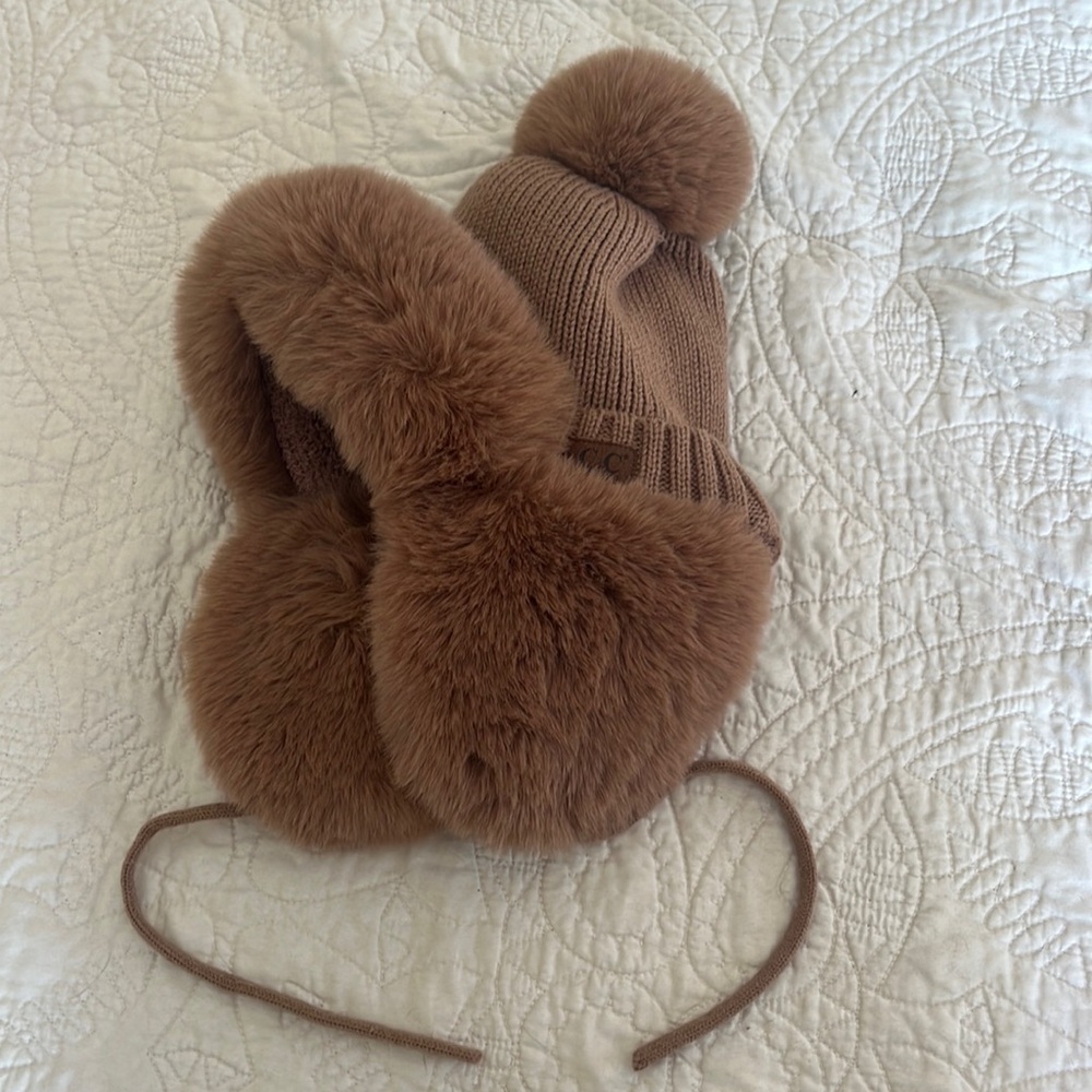 Womens Faux Fur Winter Hat